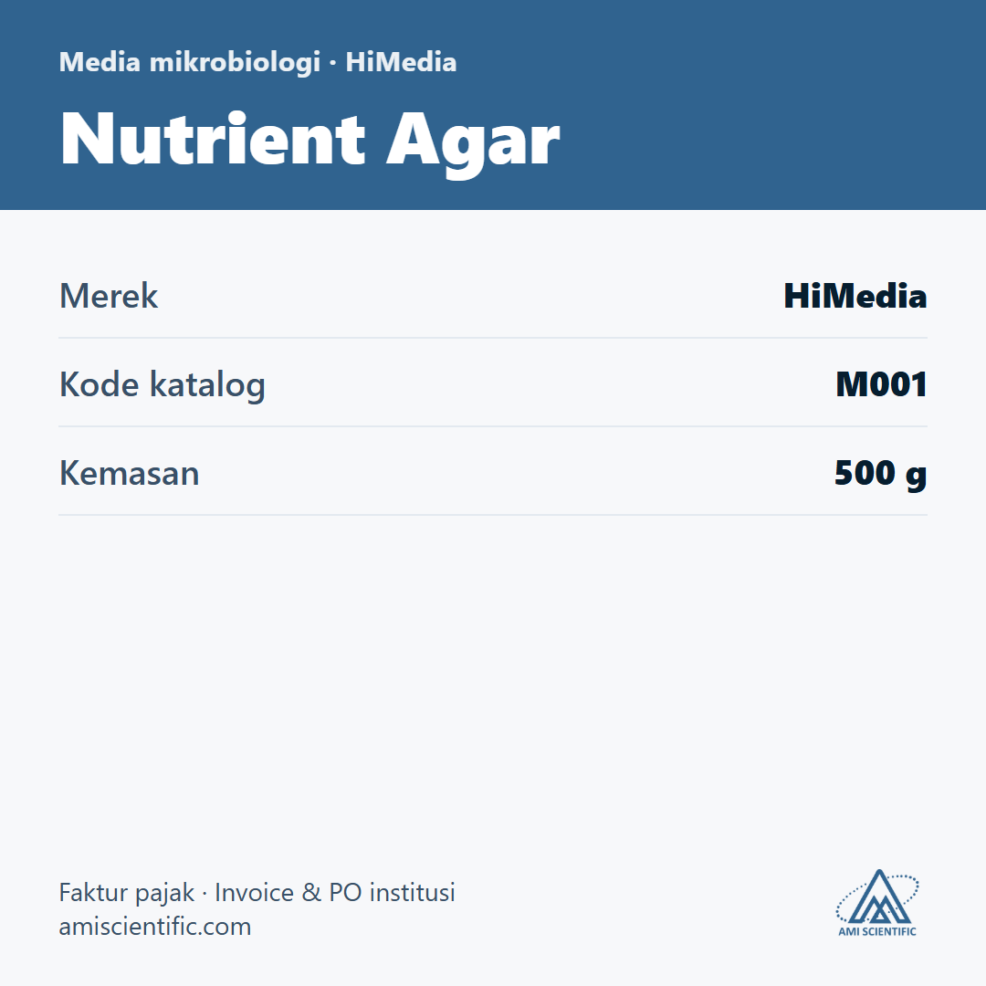 Nutrient Agar, 500 g – HiMedia M001