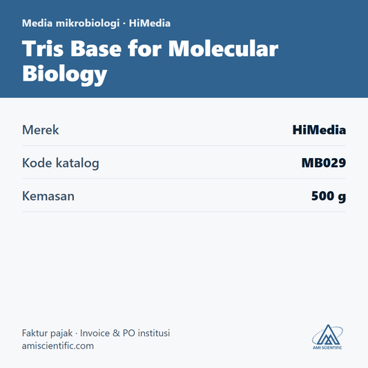Tris Base for Molecular Biology, 500 g – HiMedia MB029