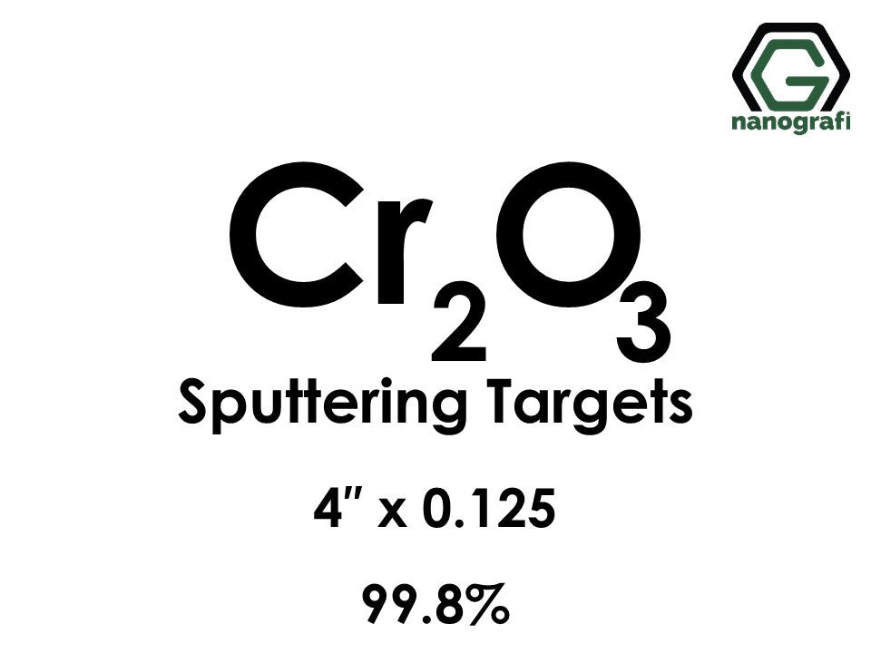 Chromium Oxide (Cr2O3) Sputtering Targets, indium