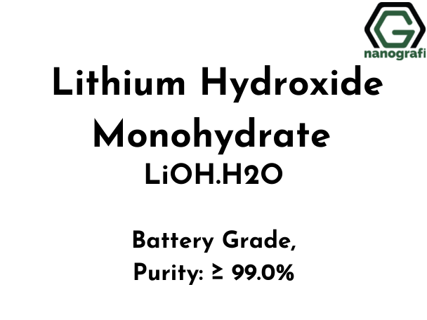 Lithium Hydroxide, Monohydrate (Battery Grade, LiOH.H2O)