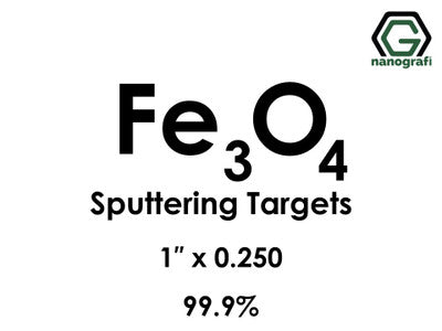 Nanografi NG0ST01FE17 Iron Oxide (Fe3O4) Sputtering Target 99.9% 1" x 0.250"