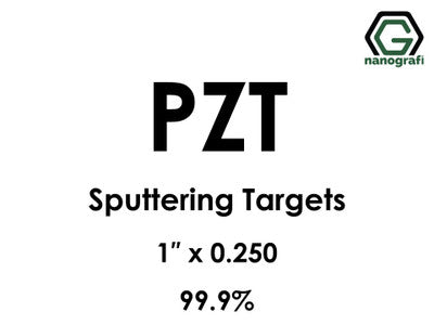 Nanografi NG0ST01LE48 Lead Zirconium Titanate/PZT (O5PbTiZr) Sputtering Target 99.9% 1" x 0.250"