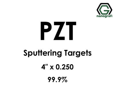 Nanografi NG0ST01LE54 Lead Zirconium Titanate/PZT (O5PbTiZr) Sputtering Target 99.9% 4" x 0.250"