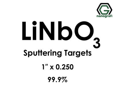 Nanografi NG0ST01LI15 Lithium Niobate (LiNbO3) Sputtering Target 99.9% 1" x 0.250"