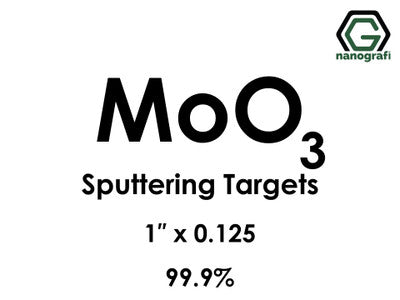 Nanografi NG0ST01MO47 Molybdenum Oxide (MoO3) Sputtering Target 99.9% 1" x 0.250"