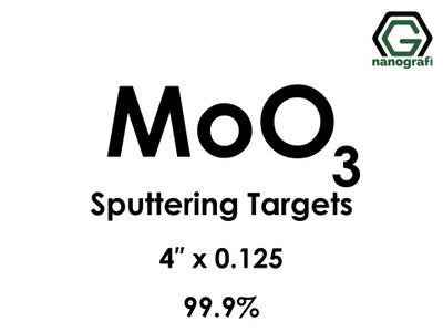 Nanografi NG0ST01MO54 Molybdenum Oxide (MoO3) Sputtering Target 99.9% 4" x 0.125"