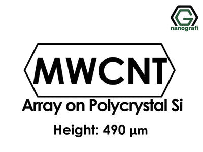 Multi Walled Carbon Nanotubes Array on Polycrystal Silicon