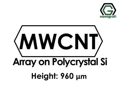 Multi Walled Carbon Nanotubes Array on Polycrystal Silicon