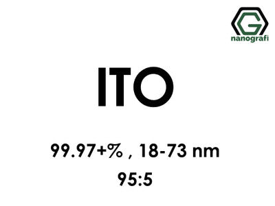 Nanografi NG04MO0802 Indium Tin Oxide (ITO) Nanopowder/Nanoparticles, 95:5 18-73 nm