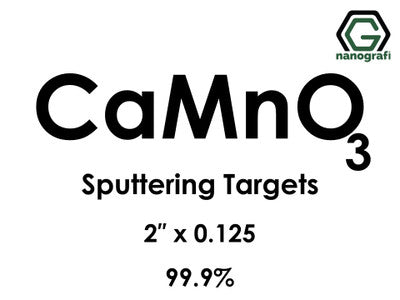Nanografi NG0ST02CA08 Calcium Manganate (CaMnO3) Sputtering Target 99.9% 2" x 0.125"