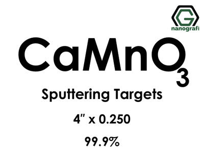 Nanografi NG0ST02CA13 Calcium Manganate (CaMnO3) Sputtering Target 99.9% 4" x 0.250"