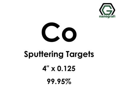 Nanografi NG0ST01CO07 Cobalt (Co) Sputtering Target 99.95% 4" x 0.125"