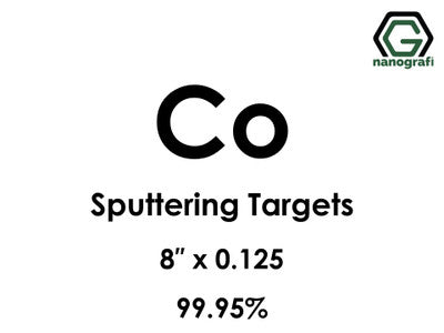 Nanografi NG0ST01CO11 Cobalt (Co) Sputtering Target 99.95% 8" x 0.125"