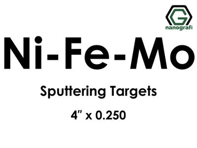 Nanografi NG0ST01PE06 Permalloy (Ni-Fe-Mo) Sputtering Target 4" x 0.250"