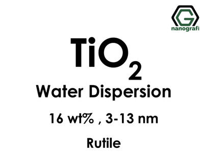 Titanium Dioxide (TiO2) Nanopowder/Nanoparticles Dispersion in Water