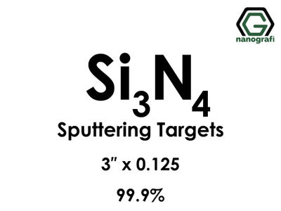 Nanografi NG0ST02SI01 Silicon Nitride (Si3N4) Sputtering Target 99.9% 3" x 0.125"
