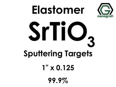 Nanografi NG0ST01SR31 Strontium Titanate (SrTiO3) Sputtering Target, elastomer 99.9% 1" x 0.125"