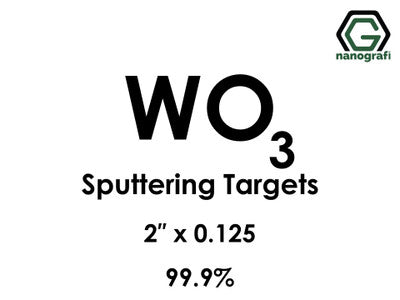 Nanografi NG0ST01TU45 Tungsten Oxide (WO3) Sputtering Target 99.9% 2" x 0.125"