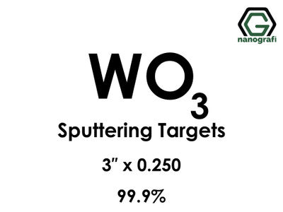 Nanografi NG0ST01TU48 Tungsten Oxide (WO3) Sputtering Target 99.9% 3" x 0.250"