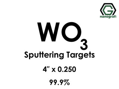 Nanografi NG0ST01TU50 Tungsten Oxide (WO3) Sputtering Target 99.9% 4" x 0.250"