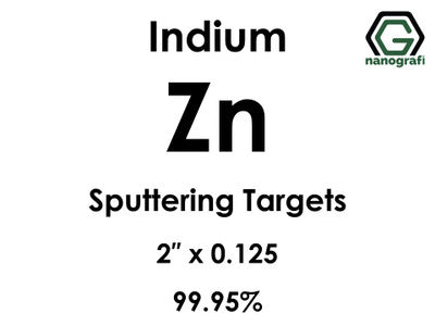 Zinc (Zn) Sputtering Targets, indium
