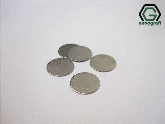 Nanografi NG10BEW1034 SS304 Coin Cell Battery Spacer Ø15.8mm x 1mm
