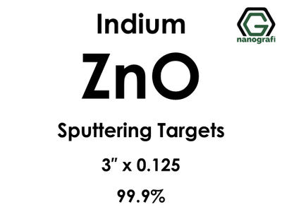 Zinc Oxide (ZnO) Sputtering Targets, indium