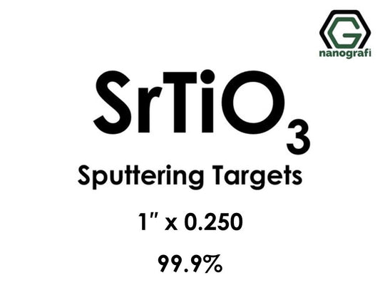 Nanografi NG0ST01SR16 Strontium Titanate (SrTiO3) Sputtering Target 99.9% 1" x 0.250"