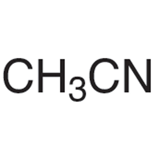 TCI A0060 75-05-8 Acetonitrile — struktur kimia