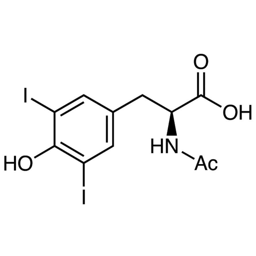TCI A0087 1027-28-7 N-Acetyl-3,5-diiodo-L-tyrosine