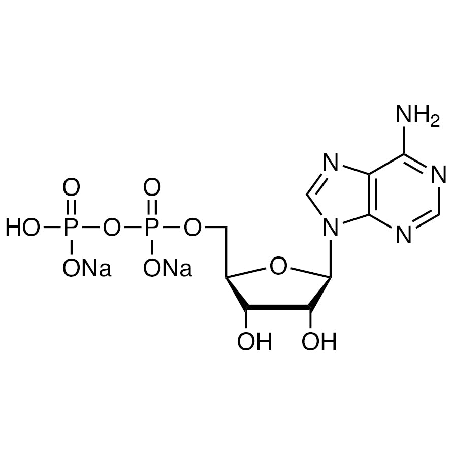 TCI A0626 16178-48-6 Adenosine 5'-Diphosphate Disodium Salt