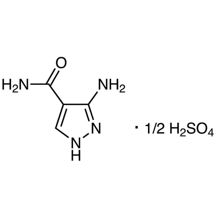 TCI A1532 27511-79-1 3-Aminopyrazole-4-carboxamide Hemisulfate