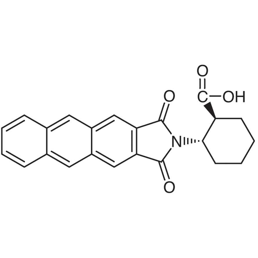 TCI A1658-100MG 446044-45-7 (1S,2S)-2-(Anthracene-2,3-dicarboximido)cyclohexanecarboxylic Acid