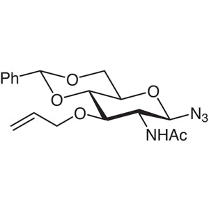 TCI A1812-1G 2-Acetamido-3-O-allyl-4,6-O-benzylidene-2-deoxy-beta-D-glucopyranosyl Azide