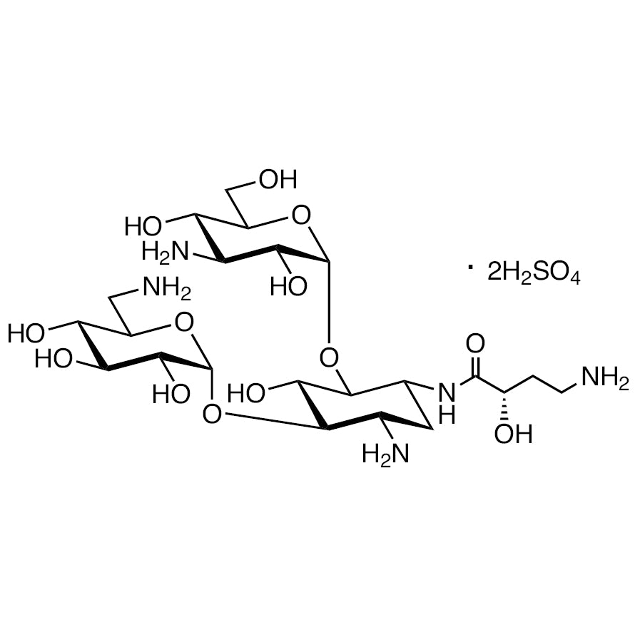 TCI A2281 39831-55-5 Amikacin Sulfate