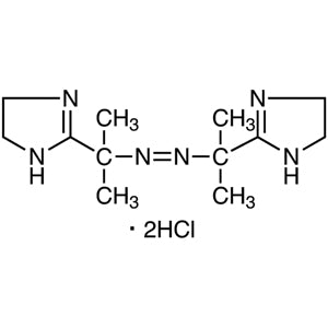 TCI A3012 27776-21-2 2,2'-Azobis[2-(2-imidazolin-2-yl)propane] Dihydrochloride