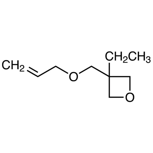 TCI A3362 3207-04-3 3-[(Allyloxy)methyl]-3-ethyloxetane — struktur kimia