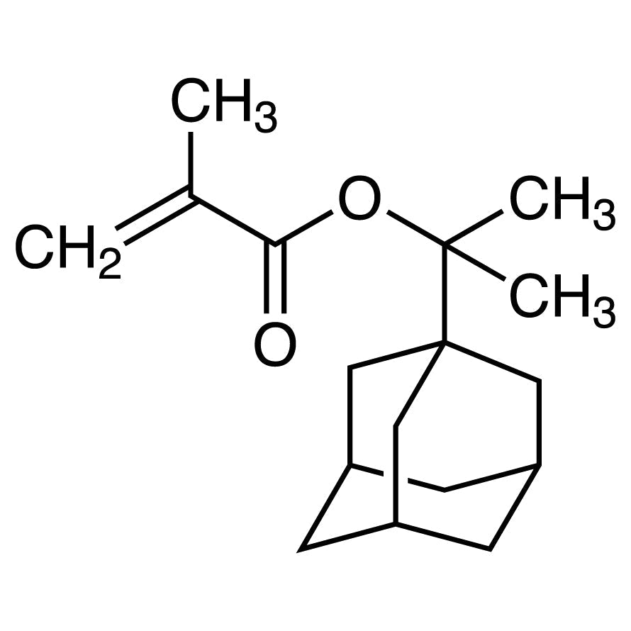 TCI A3633 279218-76-7 2-[(3r,5r,7r)-Adamantan-1-il]propan-2-il Metakrilat (distabilkan dengan MEHQ)