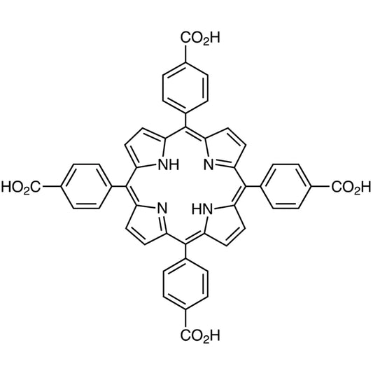 TCI A5015 14609-54-2 TCPP [=Tetrakis(4-carboxyphenyl)porphyrin] [Ultra-high sensitive spectrophotometric reagent for Cu, Cd] [For the simultaneous determination of metals by HPLC]