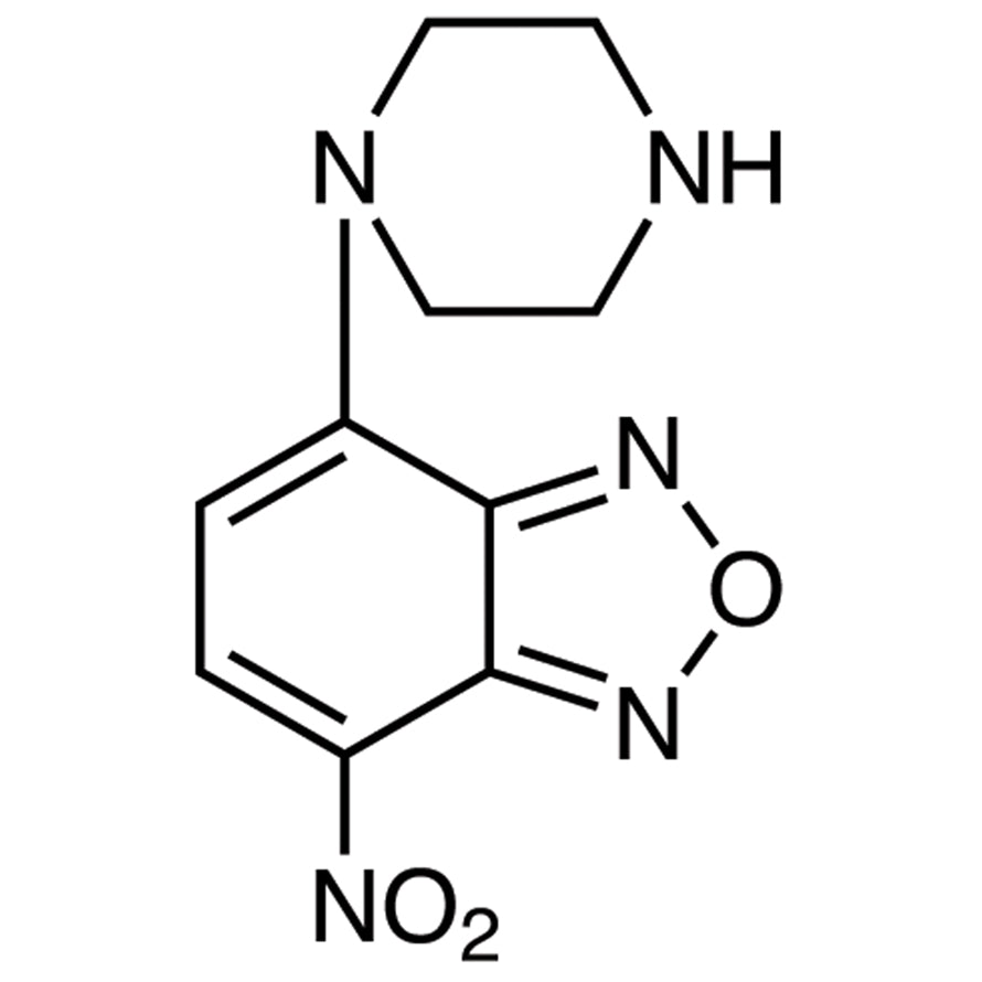 TCI A5554-100MG 139332-66-4 NBD-PZ (=4-Nitro-7-piperazino-2,1,3-benzoxadiazole) [for HPLC Labeling]