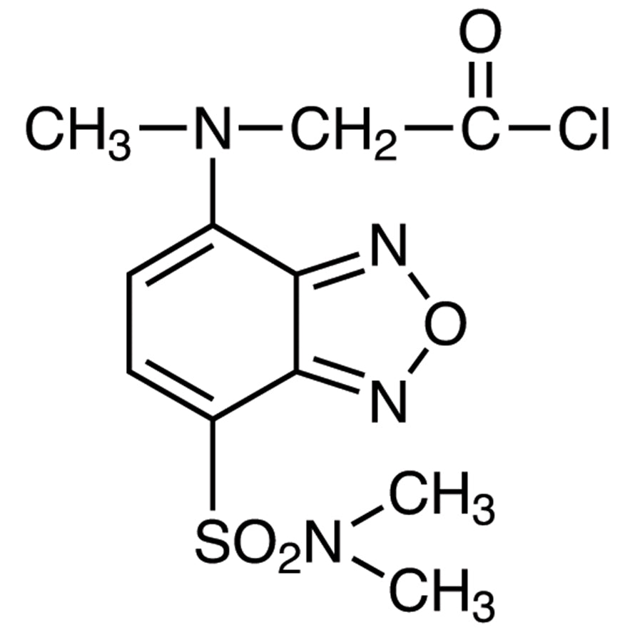 TCI A5558-100MG 156153-43-4 DBD-COCl [=4-(N,N-Dimethylaminosulfonyl)-7-(N-chloroformylmethyl-N-methylamino)-2,1,3-benzoxadiazole] [for HPLC Labeling]