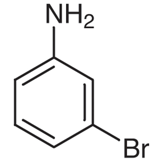 TCI B0542 591-19-5 3-Bromoaniline — struktur kimia