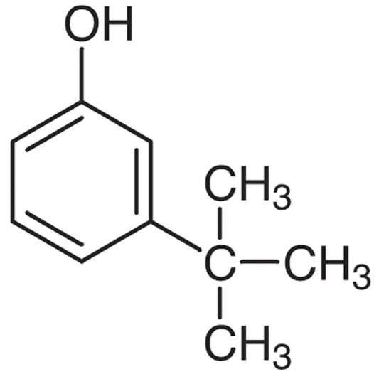 TCI B0731 585-34-2 3-tert-Butylphenol — struktur kimia