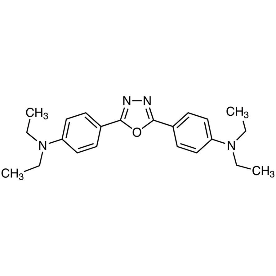 TCI B1066 1679-98-7 2,5-Bis(4-diethylaminophenyl)-1,3,4-oxadiazole