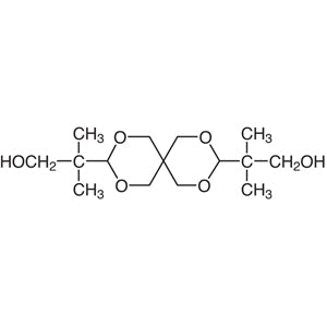 TCI B1158 1455-42-1 3,9-Bis(1,1-dimetil-2-hidroksietil)-2,4,8,10-tetraoksaspiro[5.5]undekana