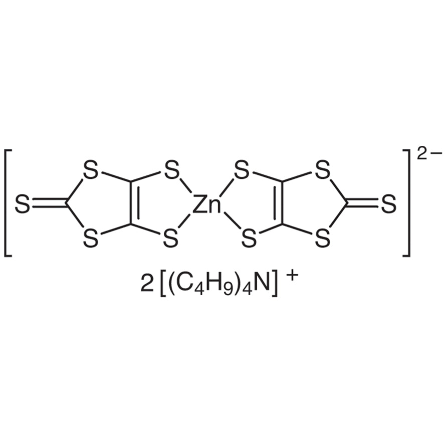 TCI B1221 68449-38-7 Bis(tetrabutylammonium) Bis(1,3-dithiole-2-thione-4,5-dithiolato)zinc Complex [Organic Electronic Material]