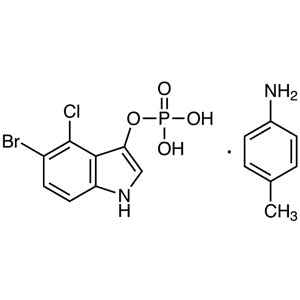 6578-06-9 5-Bromo-4-chloro-3-indolyl Phosphate p-Toluidine Salt [for Biochemical Research] - AMI Scientific