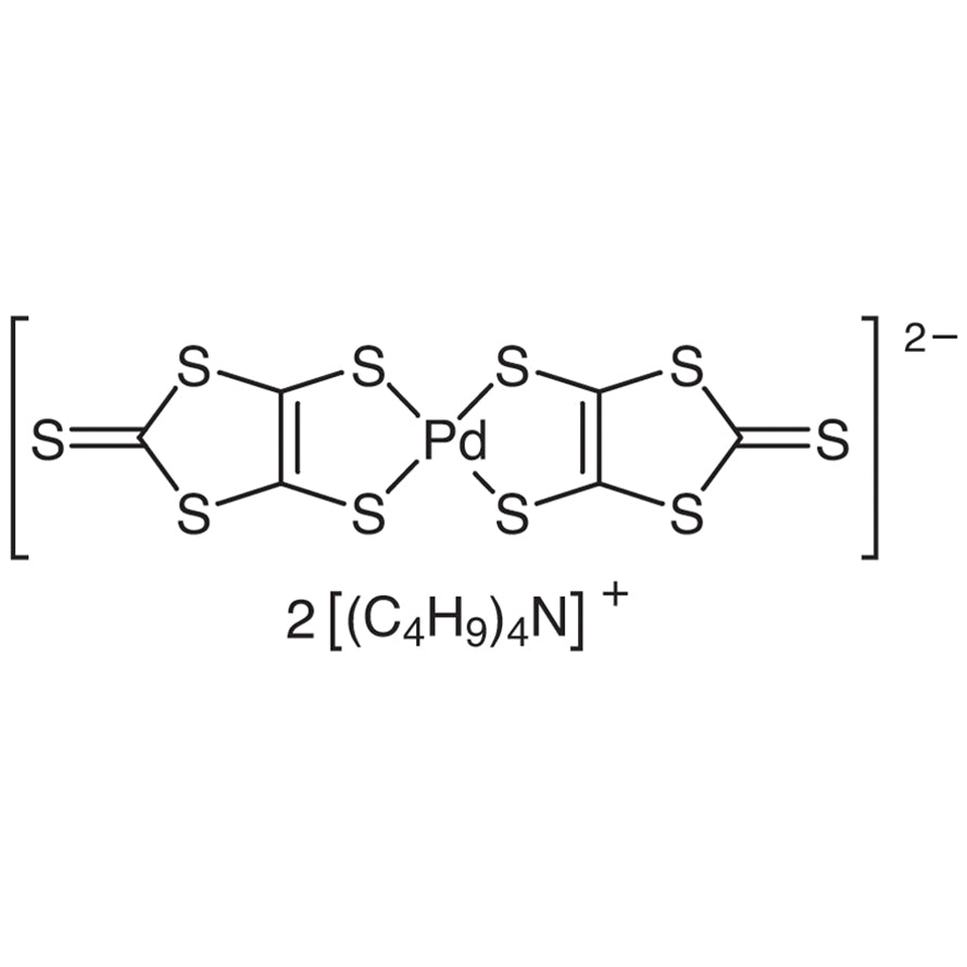 TCI B1437 72688-90-5 Bis(tetrabutylammonium) Bis(1,3-dithiole-2-thione-4,5-dithiolato)palladium(II)