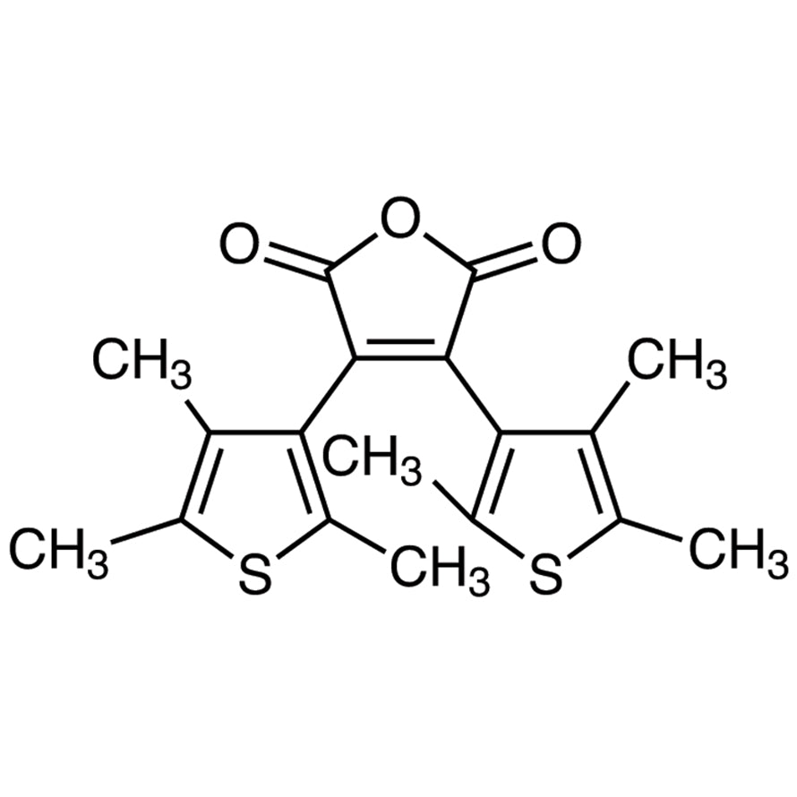 TCI B1534 112440-47-8 2,3-Bis(2,4,5-trimetil-3-tienil)maleat Anhidrida