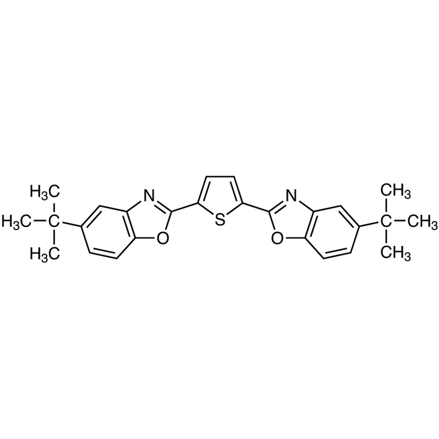 TCI B1554 7128-64-5 2,5-Bis(5-tersier-butil-2-benzoksazolil)tiofen